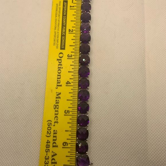 AFRICAN AMETHYST BRACELET - Picture 12 of 12
